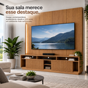 Ver imagem 3 de Estante Home para TV até 75 Polegadas com LED 2 Portas Jordão Freijó
