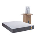 Ver imagem 1 de Colchão Casal Enrolado Espuma 138cm Keepcore Cinza/Branco Herval