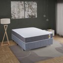Ver imagem 2 de Colchão Casal Enrolado Espuma 138cm Keepcore Cinza/Branco Herval