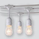 Ver imagem 2 de Cordão LED String Light Varal Branco 10 Lâmpadas 5M Uso Externo DELIS