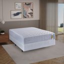 Ver imagem 2 de Colchão Casal Enrolado Molas Ensacadas 138cm Bumpcore Cinza/Branco Herval