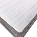 Ver imagem 7 de Colchão Queen Enrolado Espuma 158cm Keepcore Cinza/Branco Herval