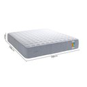 Ver imagem 3 de Colchão Queen Enrolado Molas Ensacadas 158cm Bumpcore Cinza/Branco Herval
