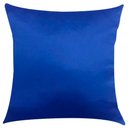 Ver imagem 2 de Kit 4 Capas de Almofadas Cetim Azul Royal 45x45cm Sua Casa Decor