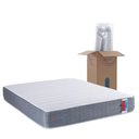 Ver imagem 2 de Colchão King Enrolado Espuma 193cm Singlecore Cinza/Branco Herval