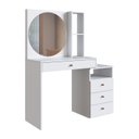 Ver imagem 2 de Penteadeira com 3 Gavetas 1 Gavetão e Nicho Aberto Es2002