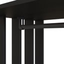 Ver mais imagens de Guarda-Roupa Closet com 1 Gaveta 1 Cabideiro 2 Prateleiras e 1 Porta CL100 Preto/Montana