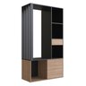 Guarda-roupa Closet com 1 Gaveta 1 Cabideiro 2 Prateleiras e 1 Porta Cl100 - 3