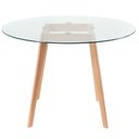 Ver mais imagens de Mesa Redonda 100cm + 3 Cadeiras Verde Escuro Verde-Escuro