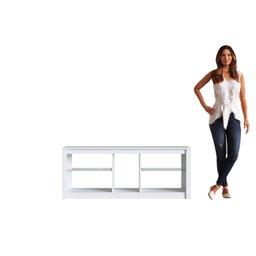Rack para Tv até 55 Polegadas Estilo Gamer com 2 Prateleiras em Vidro e Iluminação em Led Rgb - 13