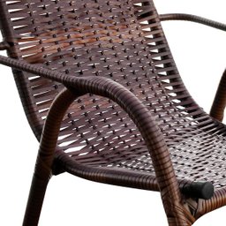 Cadeira de Área Luxo Adulta Junco Argila Braga e Pina - 2