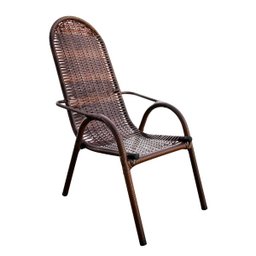 Cadeira de Área Luxo Adulta Junco Argila Braga e Pina - 3
