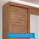 Ver imagem 6 de Guarda-Roupa Solteiro 160cm 2 Portas de Correr com Espelhos 100% Mdf Dubai Espresso Móveis