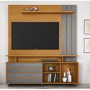 Ver imagem 2 de Estante Home para Tv até 65 Polegadas Serrano Jcm Móveis Cinamomo Off White /onix Flex