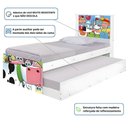Ver imagem 3 de Bi Cama Juvenil Zap com Cabeceira Fazendinha Feliz
