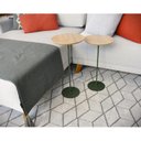 Ver mais imagens de Mesa Lateral Kit com 2 Mesas de MDF para Sala de Estar Bege Amadeirado