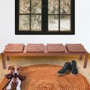 Ver imagem 1 de Banco em Madeira Maciça 04 Lugares 190 X 45 X 43