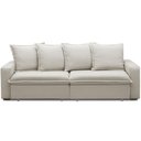 Ver imagem 5 de Sofá Retrátil Reclinável Living 195cm Vêneto F04 Veludo Bege