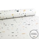 Ver imagem 2 de Adesivo Para Vidro Box Banheiro Jateado Decorado Terrazzo Prova D'Agua - 0,90 x 2,00m