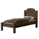 Ver imagem 2 de Cama de Solteiro 100% MDF 107x94x195cm Iris Marrom/Castanho