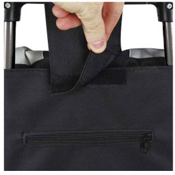 Carrinho de Compras Leva Tudo Bag To Go Preto Mor - 5