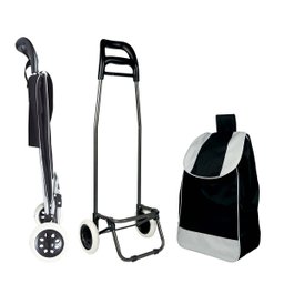Carrinho de Compras Leva Tudo Bag To Go Preto Mor - 4