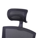 Ver imagem 5 de Kit 5 Cadeiras Escritorio Presidente Ergonômica NR17 Tela Mesh 3317 Preto