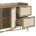 Ver imagem 6 de Aparador Balcao Buffet 139 Cm Pes Metal 28969 Oslo Hanover Artesano