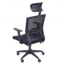 Ver imagem 4 de Kit 10 Cadeiras Escritorio Presidente Ergonômica NR17 Tela Mesh 3317 Preto