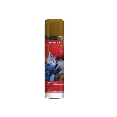 Tinta Spray Metalica Ouro 210g/400ml Tinta Spray Metálica Ouro 210g 400ml