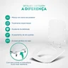 Assento Sanitário Poliéster Clean Branco para vaso Deca - 3