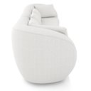 Ver imagem 6 de Sofá 3 Lugares para Sala Living Orgânico 212cm Eça P08 Bouclê Branco - Lyam Decor