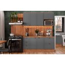 Ver imagem 3 de Multiuso de Cozinha Painel de Edição P/ Fechamento Ripado Bella 2619 59x80x3,0cm Branco - Carraro