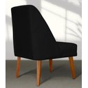 Ver imagem 4 de Cadeira de Jantar Paris Suede Preto Suede Preto