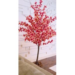 Planta Artificial Árvore LÍRIO ROSA VINTAGE com 1,60 metros de altura - 4