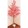 Planta Artificial Árvore LÍRIO ROSA VINTAGE com 1,60 metros de altura - 1