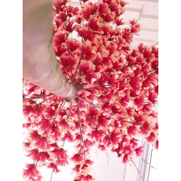 Planta Artificial Árvore LÍRIO ROSA VINTAGE com 1,60 metros de altura - 2