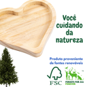 Ver imagem 4 de Pires de Xícara de Madeira Pires Coração