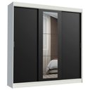 Ver imagem 2 de Guarda-roupa Casal Madesa Kansas 3 Portas de Correr com Espelho 3 Gavetas