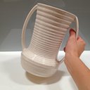 Ver imagem 6 de Vaso Decorativo Enfeite Casa Cerâmica 23x20x20cm Marfim