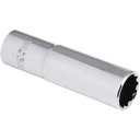 Ver imagem 4 de Soquete Estriado Longo 840 17mm Encaixe 1-2'' Aço Cromo Vanádio Worker