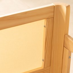 Cama Infantil Casal Montessoriano Wave com Rattan Casatema - 11