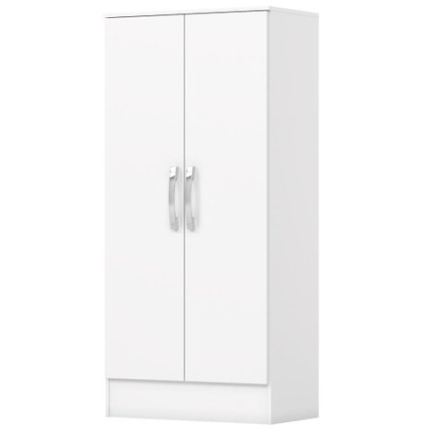 Armario Multiuso 2 Portas 131x61 Cm B14 Branco Briz