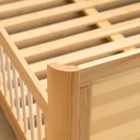 Ver imagem 6 de Cama Infantil Solteiro Montessoriano Wave com Rattan Casatema MadeiraOriginals