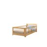 Cama Infantil Solteiro Montessoriano Wave com Rattan Casatema - 10