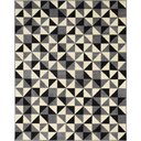 Ver imagem 1 de Tapete Herat 90/19 Cinza 4x3m 3x4m São Carlos Geometrico 3d