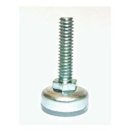 Sapata Niveladora 1/4 20mm com Chapa para Móveis 500 Unid - 2