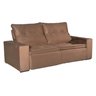 Sofá Retrátil e Reclinável Bom Pastor Net 3 Lugares 2,30m - Marrom Veludo Bp - 3