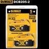 Bateria Dewalt Dcb205-2 5ah 20v Max Xr Lithium Ion Pack 2 Un - 6