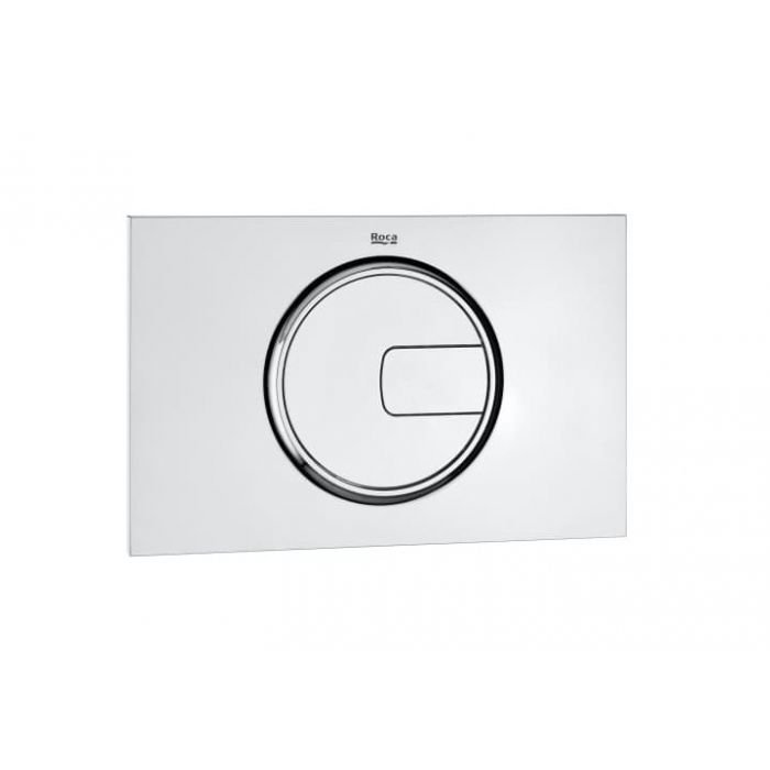Placa de Acionamento Pl4 3/6 Litros Cromado Roca Cód. A890098001 - 1